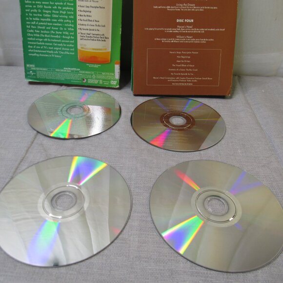 House MD DVD Set Season 4 Disc Slip Cover Medical Comedy TV Series - Picture 4 of 5